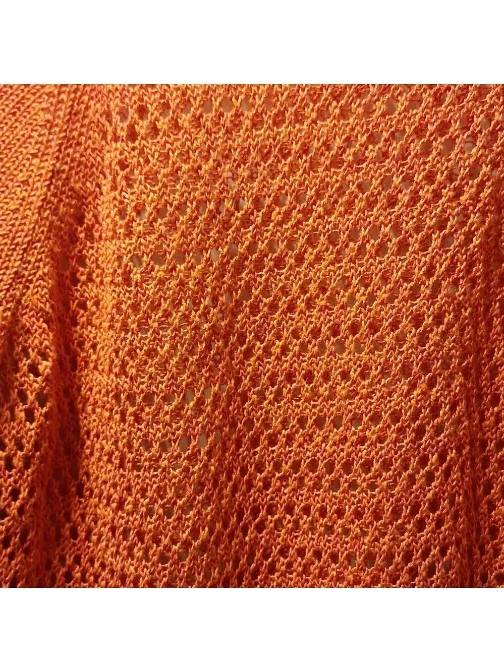 Elizabeth and James Women's Orange Cutout Sweater XS
